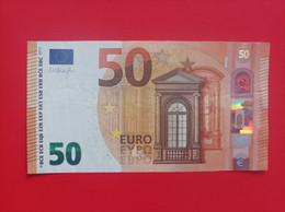 50 EURO SPAIN(VA) V005A1 First Position, DRAGHI - 50 Euro