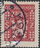 Tchécoslovaquie Service 1947. ~ S 12  - 2 K. 40 Armoiries (5 V) - Official Stamps