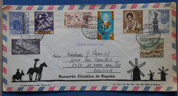 AC7  ESPANA  BELLE LETTRE 1971   POUR BELZIEK +   + AFFRANCHISSEMENT PLAISANT - Storia Postale