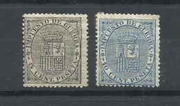 ESPAÑA EDIFIL  141/42   MH  * - Nuevos