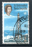 St Kitts, Nevis & Anguilla 1963-69 QEII Pictorials - ½c Lighthouse Used (SG 129) - St.Christopher, Nevis En Anguilla (...-1980)