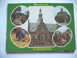 Nederland Holland Pays Bas Purmerend Met Kaas, Fruit En Bloemen - Purmerend