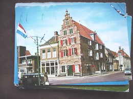 Nederland Holland Pays Bas Harlingen Met Oude Gevel Blauwe Hand - Harlingen