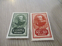 JF TP Colonies Françaises Maroc  Charnières TP 150 Et 151 - Unused Stamps