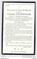 LAICHE ..-- Mr Fernand FISCHWEILER , 1er Régiment Grenadiers , Né à FLORENVILLE En 1901 , Décédé En 1923 . - Florenville