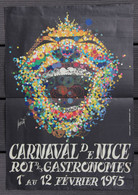Affiche Carnaval De Nice (Alpes-Maritimes), Février 1975 - Posters