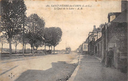 Saint-Pierre-des-Corps     37        Quai De La Loire. Tramway.   Enfant Et Cerceau         (voir Scan) - Autres & Non Classés