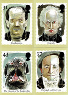 GB 1997 - 4 PHQ-cards - Europa 1997 - Tales Of Terror - PHQ Cards