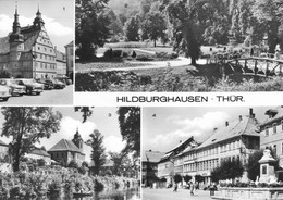 DDR Mehrbild AK Um 1981 Hildburghausen In Thüringen - Hildburghausen