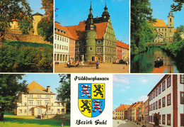 DDR Mehrbild AK Um 1984 Hildburghausen In Thüringen In Farbe - Hildburghausen