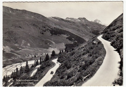 St. BERNHARDINPASSTRASSE MIT HINTERRHEIN - GRISONS - GRIGIONI - 1959 - Hinterrhein