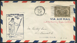 CANADA -  PA N° 1 / 1er. VOL Ft. MAC MURRAY-ARTIC RED RIVER LE 26/11/1929 ( MULLER N° 168 ) - SUP - First Flight Covers