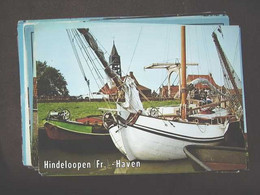 Nederland Holland Pays Bas Hindeloopen Met Boten In Haven - Hindeloopen