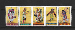 USA 1996 INDIENS YVERT N°2517/21 NEUF MNH** - American Indians