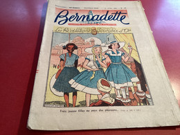 Bernadette Rare Revue Hebdomadaire Illustrée - Bernadette