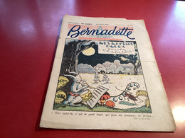 Bernadette Rare Revue Hebdomadaire Illustrée 1950 - Bernadette