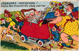 Joyeuses Vacances    Vous Verrez Ault Onival - Ault