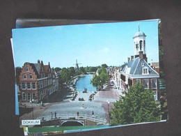 Nederland Holland Pays Bas Dokkum Panorama Met Molen - Dokkum