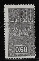 Algérie Colis Postaux N°58 (réf. Dallay) - Variété Surcharge CR Incomplète - Neuf ** Sans Charnière - TB - Paquetes Postales