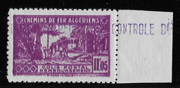 Algérie Colis Postaux N°108 (réf. Dallay) - Variété Double Impression - Neuf ** Sans Charnière - TB - Parcel Post