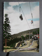 CP 88 Vosges  Pittoresques  - LE COL De La SCHLUCHT  Alt. 1139 M. Station De Départ Le Télésiège Téléski Saint Dié  1955 - Saint Die