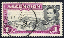 O 1938, 10 S., Perf. 13, Mi. 52 C SG 47a - Ascension