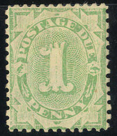 * 1907, Portomarke 1 P Type II Smaragd, Mi. P27 SG D54 / 100,- - Other & Unclassified