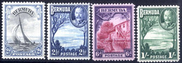* 1936, Landschaften, Komplette Serie 9 Werte Ungebraucht, SG 98-106 Mi. 89-97 - Bermuda