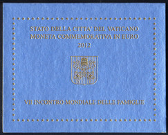 2012, Vatikan 2 Euro Gedenkmünze, Vaticano 2 Euro Commemorativa - Vaticano