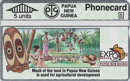 PAPUA NEW GUINEA - PNG 014a Expo '92, Agricultural Development, CN:209A, 600ex, Mint As Scan - Papoea-Nieuw-Guinea