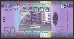 SAMOA. 50 Tala (2008). ZZ Prefix - Replacement Note. Pick 41r. UNC. - Samoa