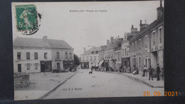 CPA - Marolles - Place De L'Eglise - Marolles