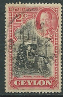 Ceylan - Yvert N° 238 A Dent 14 Oblitéré  - Au 11906 - Ceylon (...-1947)