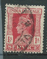 Inde  - Service   - Yvert N° 109 Oblitéré  - Au 11936 - 1936-47 Roi Georges VI