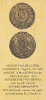 FELIPE IV (1.621-1.665) 16 MARAVEDIS Ceca,LA CORUÑA 1.663 COBRE-RÉPLICA  DL-12.784 -  Essais Et Refrappes