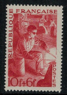 France // 1949 // Les Métiers,Métallurgiste, Neuf** MNH N0.826 Y&T (sans Charnière) - Unused Stamps