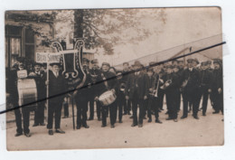 Carte Photo -  Bray Sur Somme  -  Harmonie , Musique , Musiciens - - Bray Sur Somme