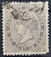 SPAIN 1867 - Canceled - Sc# 93 - 20c - Gebruikt