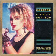 7" Single, Madonna - Crazy For You - Disco, Pop