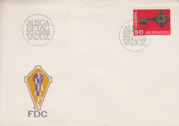 Enveloppe  FDC  1er  Jour   LIECHTENSTEIN   EUROPA    1968 - 1968