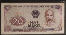 Viet Nam Vietnam 20 Dong UNC Banknote Note 1985 - Pick # 94 / 02 Photos - Vietnam
