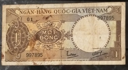 South Viet Nam Vietnam 1 Dông VF Banknote Note 1964 - Pick # 15 / 2 Photos - Viêt-Nam