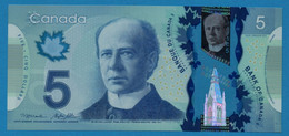CANADA 5 Dollars 2013 Serial# HCK P# 106b Polymer Astronaut In Space - Kanada