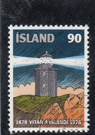 Islande - Oblitéré - Phare, Lighthouse, Leuchtturm - Phares