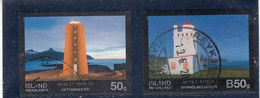 Islande - Oblitéré - Phare, Lighthouse, Leuchtturm - Lighthouses
