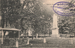 Allemagne Sasbach Monument Général Turenne Cpa + Timbre Reich - Sasbach