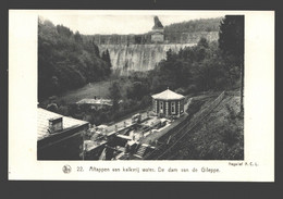 Gileppe - Aftappen Van Kalkvrij Water - De Dam Van De Gileppe - Gileppe (Stuwdam)