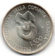 1990 - Italia 500 Lire Comunità Europea - Senza Confezione     ----- - Gedenkmünzen