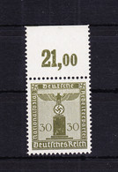 Deutsches Reich Dienstmarken 164P OR ** Postfrisch #RD371 - Dienstpost