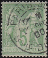 France   .  Y&T   .    106     .       O    .    Oblitéré - 1898-1900 Sage (Type III)